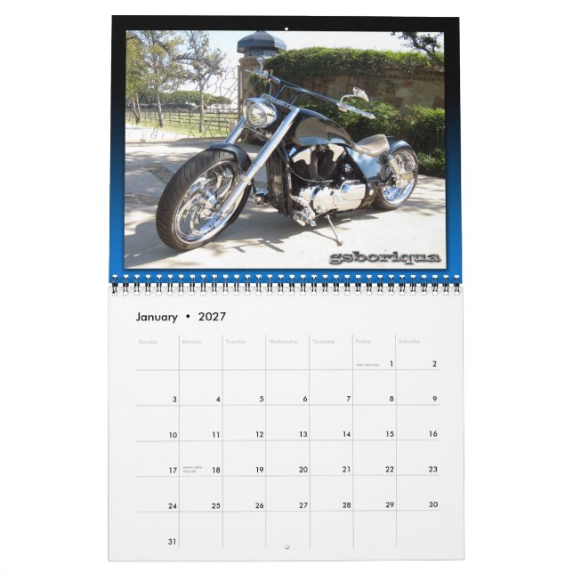 Mural Calendrier de Stumpwerx (Jan 2027)
