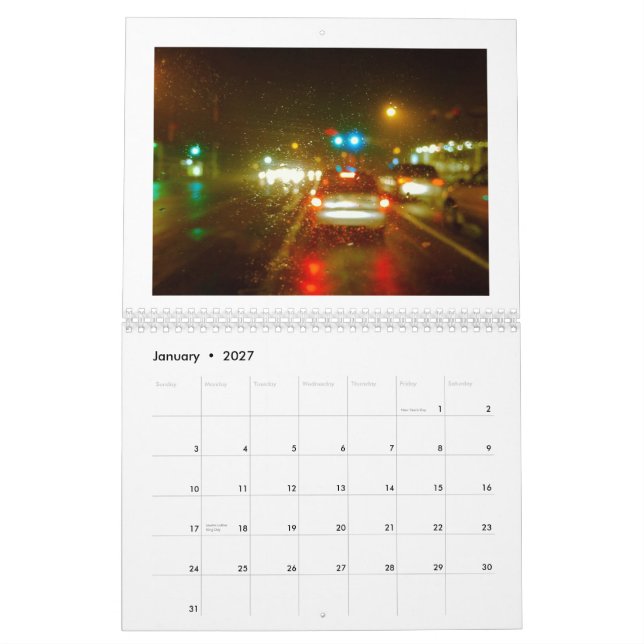 Mural Calendrier de Tom Myler 2012 (Jan 2027)