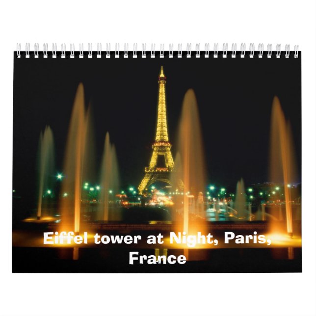 Mural Calendrier de Tour Eiffel (Protection)