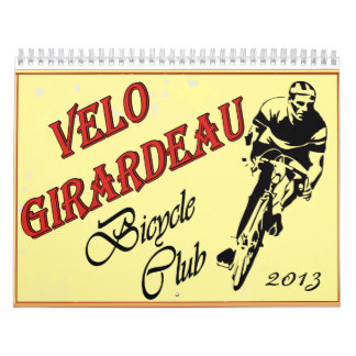 Mural Calendrier de Velo Girardeau 2013