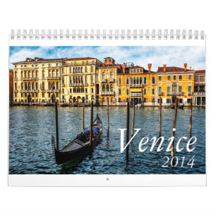 Mural Calendrier de Venise 2014