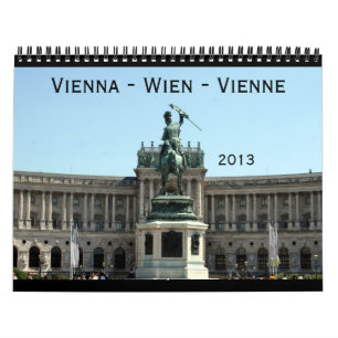 Mural calendrier de Vienne 2013