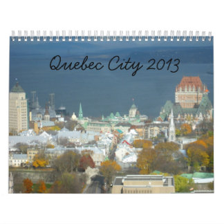 Mural Calendrier de voyage de Québec Canda 2013