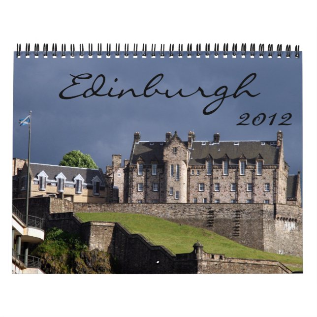 Mural calendrier d'Edimbourg 2012 (Protection)