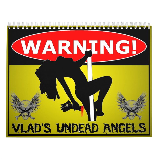 Mural Calendrier des anges morts-vivants de Vlad The Enf (Protection)
