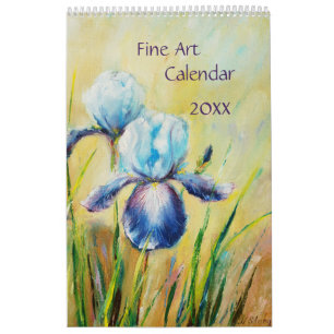 Mural Calendrier des beaux-arts 2025 saisons