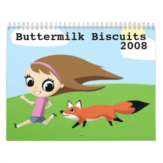 Mural Calendrier des biscuits de babeurre 2008