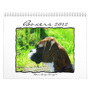 Mural Calendrier des boxeurs 2012