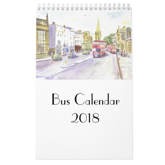 Mural Calendrier des bus 2019 (Protection)