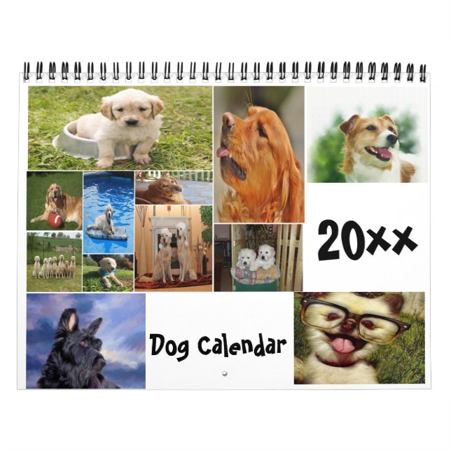 Mural Calendrier des chiens 20xx (Protection)