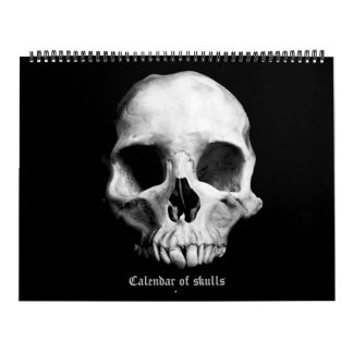 Mural Calendrier des crânes 2018