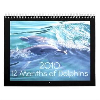 Mural Calendrier des dauphins 2010