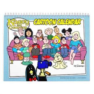 Mural Calendrier des dessins animés Kasey et Company