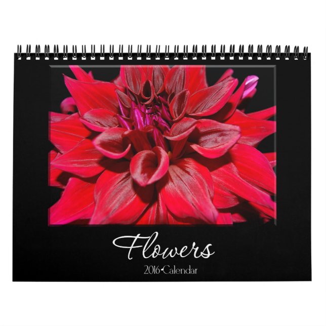 Mural Calendrier des fleurs 2016 par le Mac d'Erin (Protection)