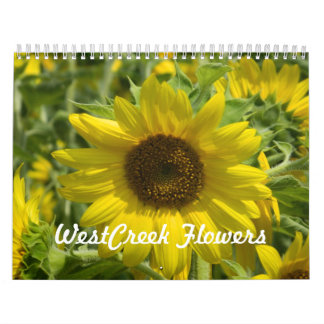 Mural Calendrier des fleurs de WestCreek