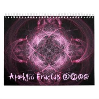 Mural Calendrier des fractales 2011 d'Apophysis