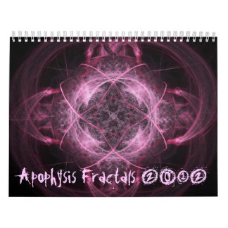 Mural Calendrier des fractales 2012 d'Apophysis