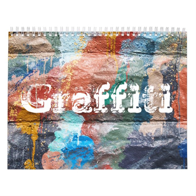 Mural Calendrier des graffitis (Protection)