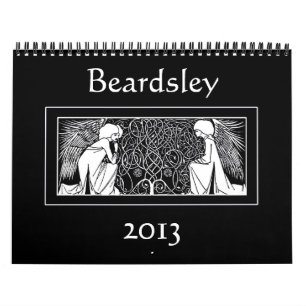 Mural Calendrier des illustrations 2013 de Nouveau d'art