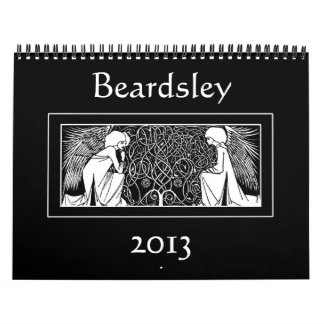 Mural Calendrier des illustrations 2013 de Nouveau d'art