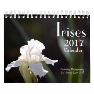 Mural Calendrier des iris 2017