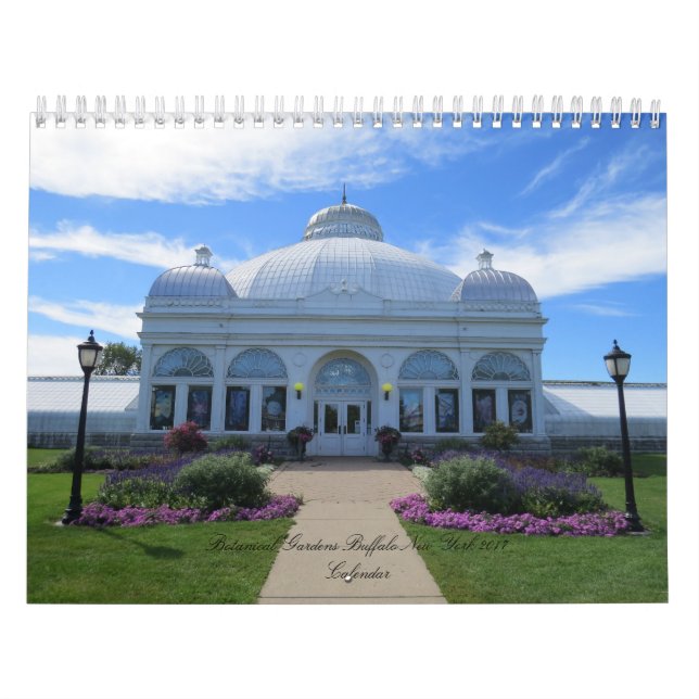 Mural Calendrier des jardins botaniques 2018 de New York (Protection)