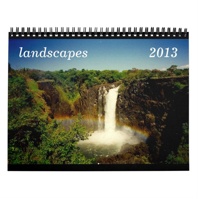 Mural calendrier des paysages 2013 (Protection)