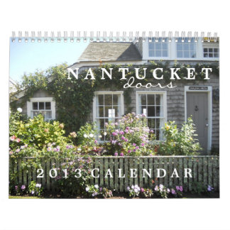 Mural Calendrier des portes 2013 de Nantucket