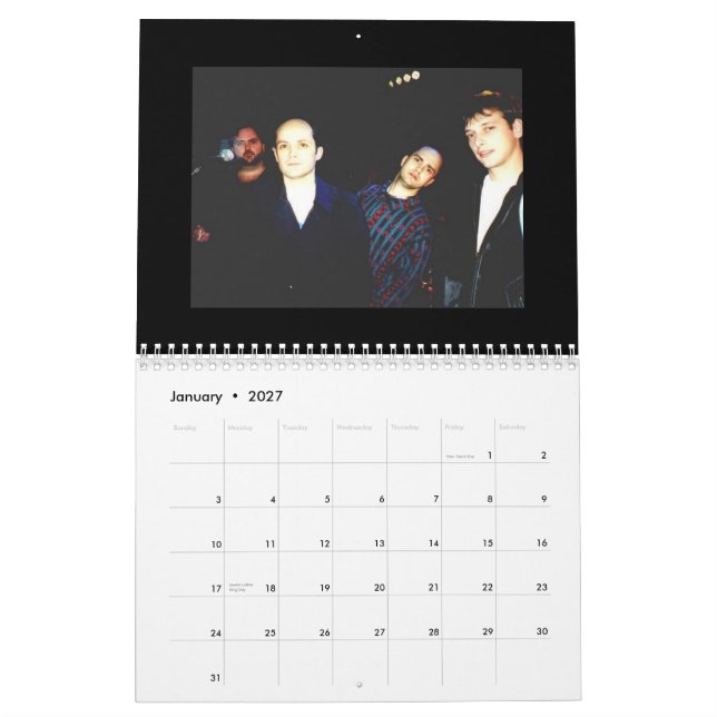 Mural calendrier d'oversoul (Jan 2027)