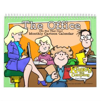 Mural Calendrier du bureau de dessin animé