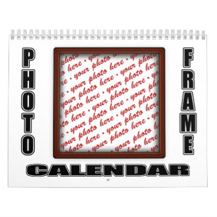 Mural Calendrier du cadre photo