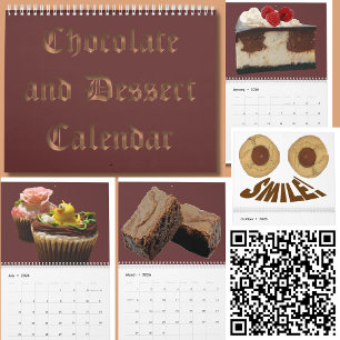 Mural Calendrier du chocolat et dessert 20XX