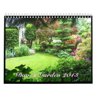 Mural Calendrier du jardin 2013 de Dave