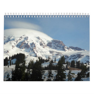Mural Calendrier du mont Rainier 2013