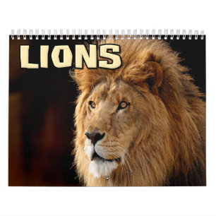 Mural Calendrier du mur des lions