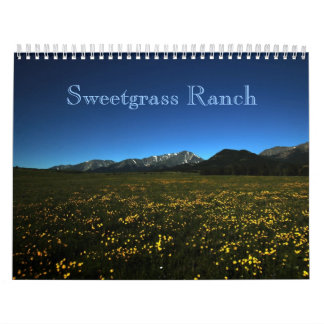 Mural Calendrier du ranch 2011 de Sweetgrass