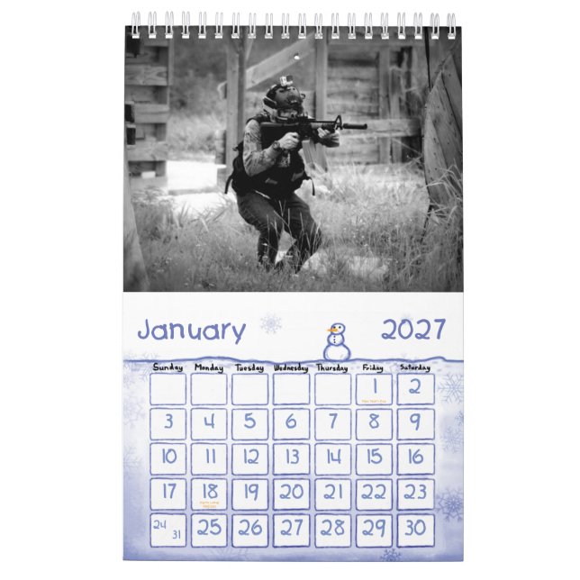 Mural Calendrier du ROBINET 2015 (Jan 2027)