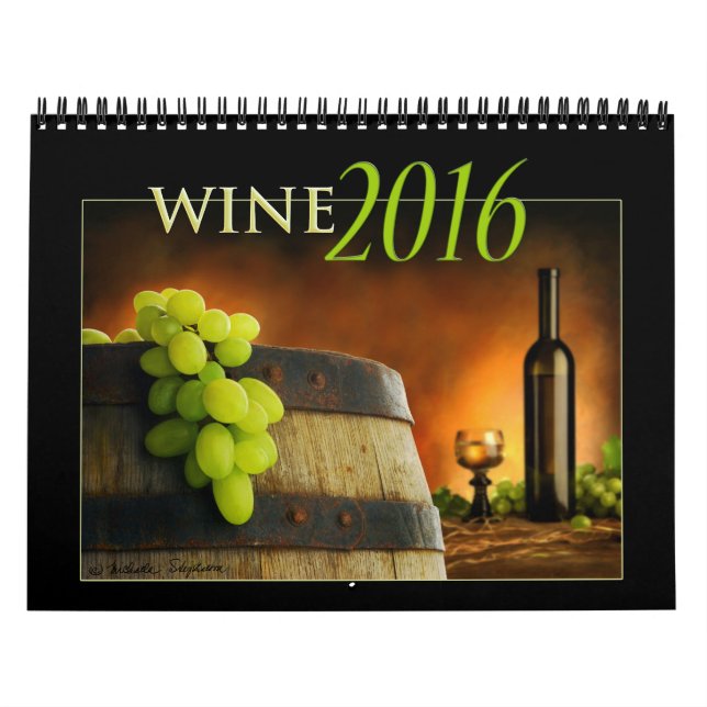 Mural Calendrier du vin 2016 (Protection)