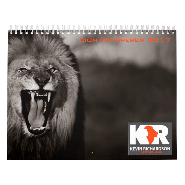 Mural Calendrier du Whisperer 2017 de lion (Protection)