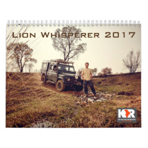 Mural Calendrier du Whisperer 2017 de lion