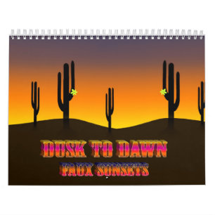 Mural Calendrier " Dusk to Dawn "