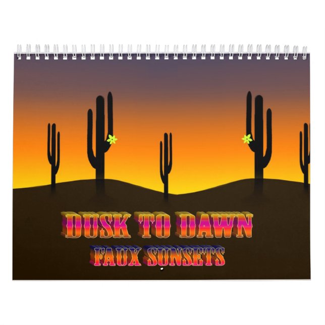 Mural Calendrier " Dusk to Dawn " (Protection)