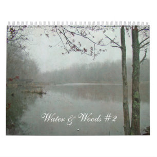 Mural Calendrier - Eau et Bois #2