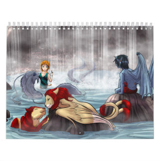 Mural Calendrier étranger des matrices 2012