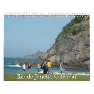 Mural Calendrier exclusif d'images de Rio de Janeiro
