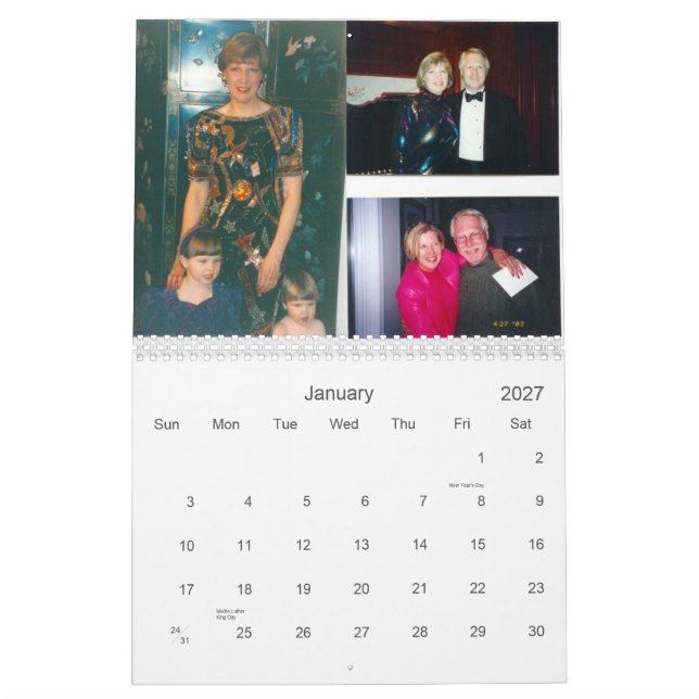 Mural calendrier familial (Jan 2027)