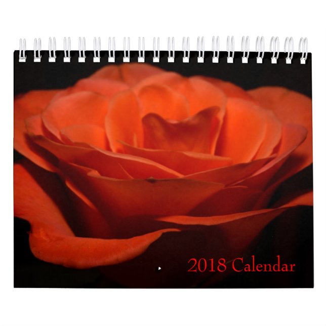 Mural Calendrier floral 2018 (Protection)