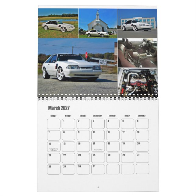 Mural Calendrier Foxbody Sud-Est 2017 (Mar 2027)
