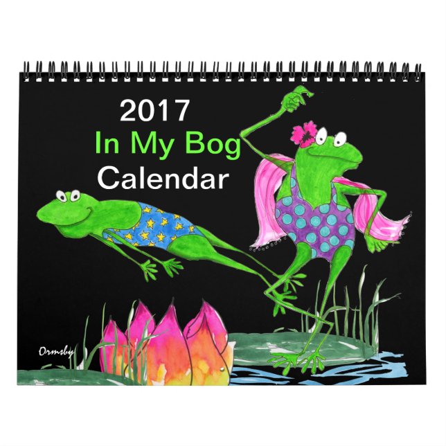 Mural Calendrier Froggy 2017 (Protection)