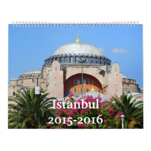 Mural Calendrier Istanbul 24 mois